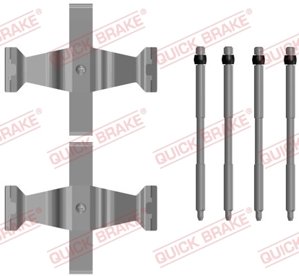 Accessory Kit, disc brake pad